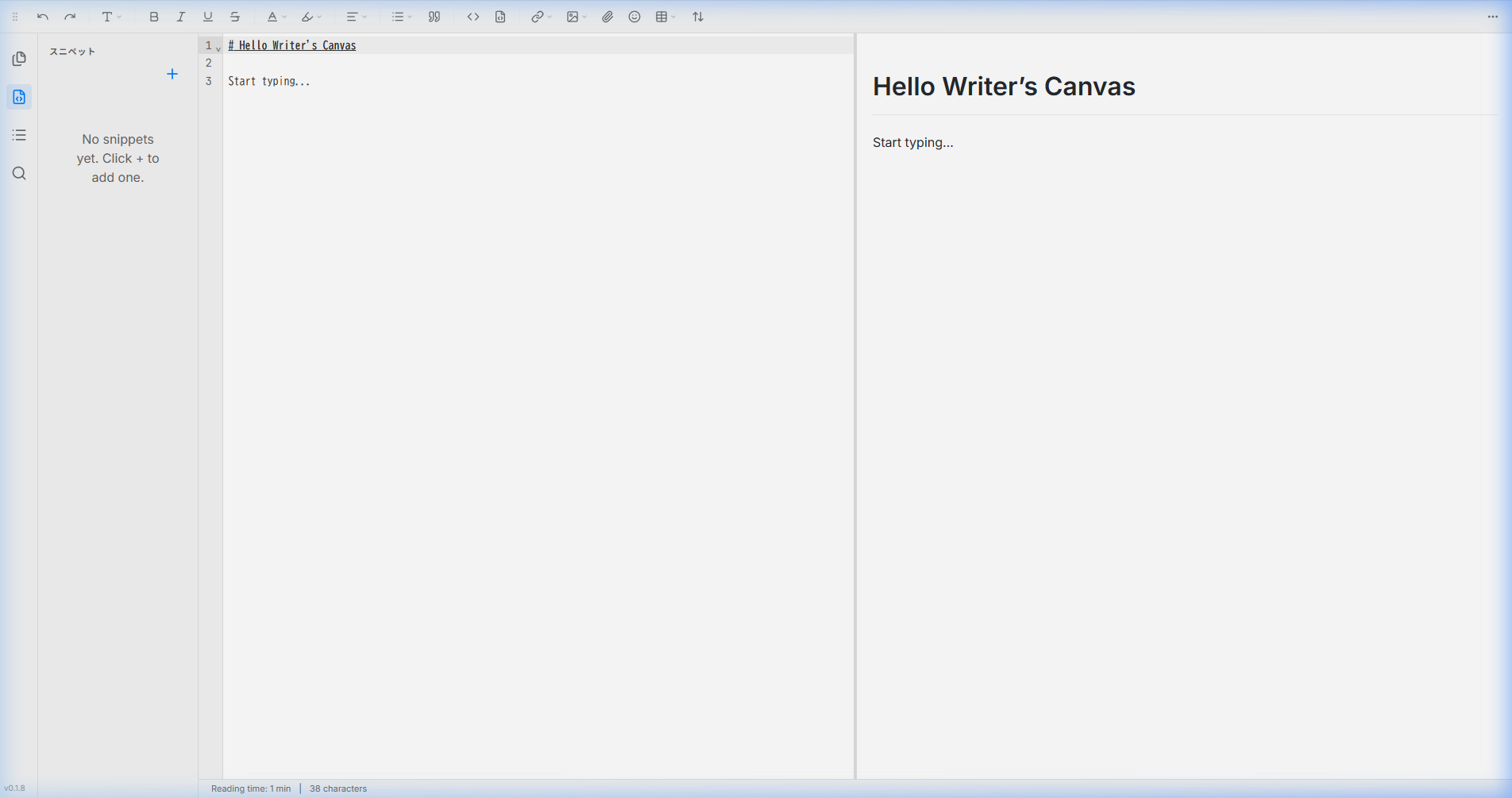 Writer's Canvas AI Assistant